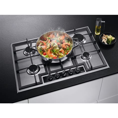 aeg 6000 slimline gas hob 75cm hgb75420ym